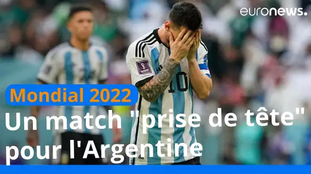 Mondial 2022 : l'Arabie saoudite crée la surprise en dominant l'Argentine 2-1