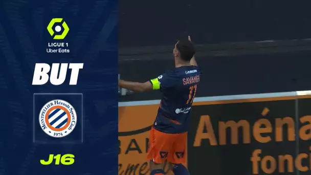 But Téji SAVANIER (3' - MHSC) FC LORIENT - MONTPELLIER HÉRAULT SC (0-2) 22/23