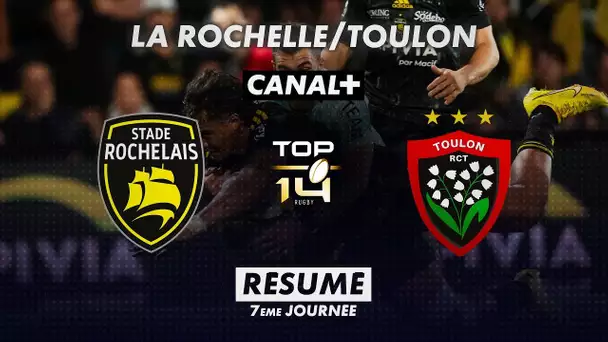 Le résumé de La Rochelle/Toulon - TOP 14 - 7ème journée