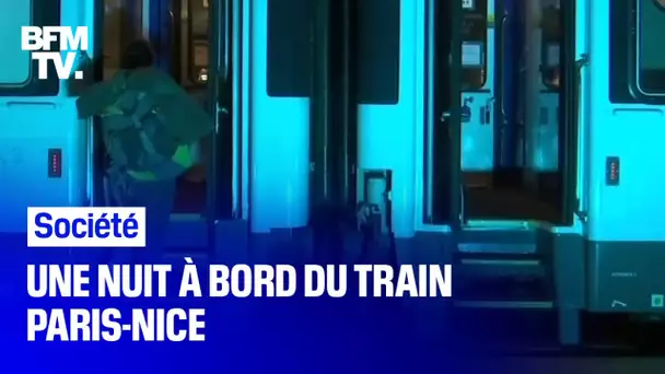 Une nuit à bord du train Paris-Nice, qui a repris du service après trois ans d'arrêt