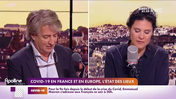 La prise de parole de Macron pourrait penser que la situation sanitaire est inquiétante