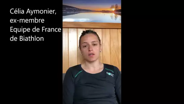 La biathlète comtoise Célia Aymonier nous parle de sa retraite sportive.