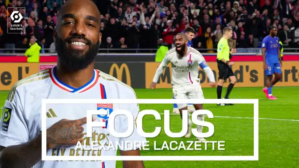 Regardez l'influence immense du Général face à Nice... | Caméra isolée sur Alexandre Lacazette (OL)