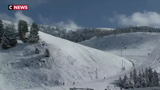 Retour des premières neiges dans les Alpes