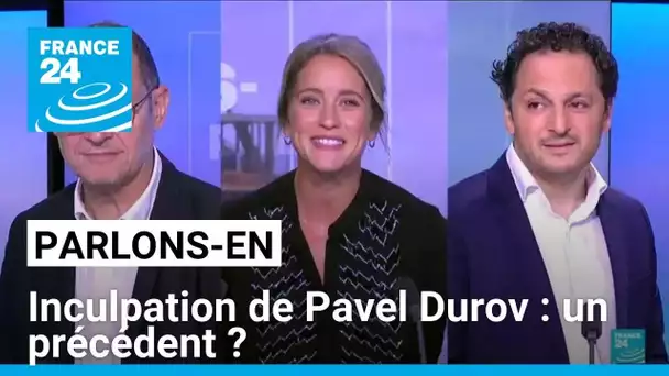 Inculpation de Pavel Durov : un précédent ? Parlons-en avec A. Champagne et M. Sejean • FRANCE 24