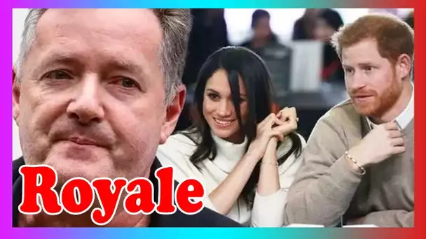 Les fans de Harry et Meghan scand@lisés alors que Piers Morgan rapidement de la duchesse