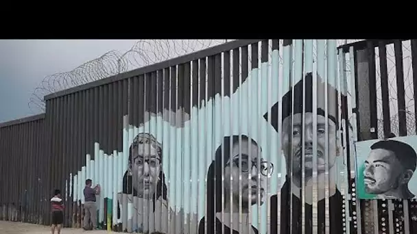 A Tijuana, un mur entre Mexique et États-Unis chargé d'émotions