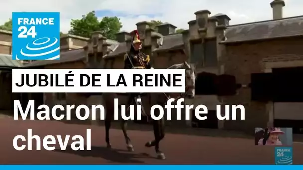 Jubilé de platine d'Elizabeth II : Macron offre à la reine un cheval de la Garde républicaine