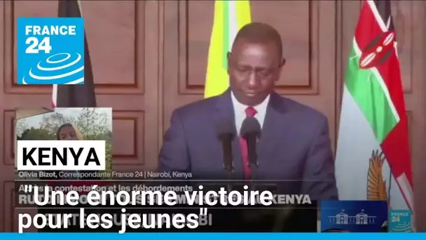 Le président kenyan limoge la quasi-totalité du gouvernement : "Une énorme victoire pour les jeunes"