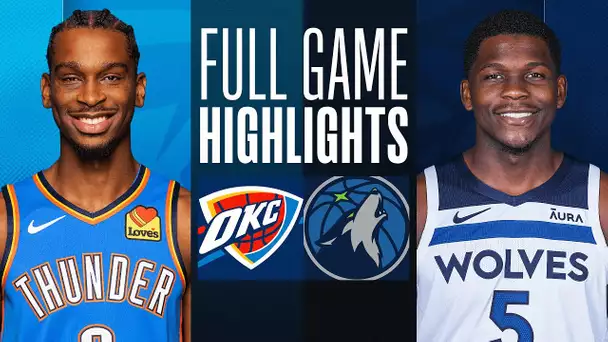 THUNDER at TIMBERWOLVES | FULL GAME HIGHLIGHTS | January 20, 2024