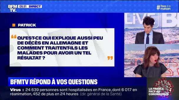 Pourquoi l'Allemagne compte aussi peu de décès ? BFMTV répond à vos questions