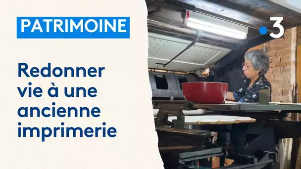 Ils redonnent vie à une ancienne imprimerie lithographique