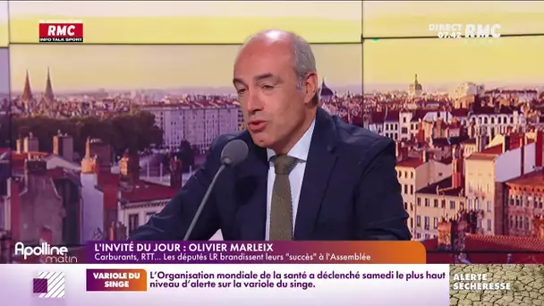 Marleix : "On est heureux d'arracher à la majorité des avancées"