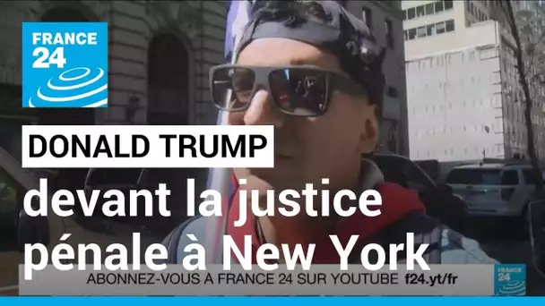 Donald Trump devant la justice pénale : l'ancien président doit comparaitre ce mardi à New York