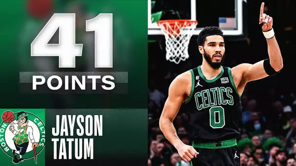 Jayson Tatum Scores an IMPRESSIVE 41 Points!| Seventh 40 PT Game this season 🔥 | February 10, 2023