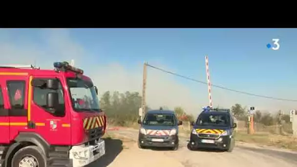 Gard : incendie dans un établissement près de Nîmes, les pompiers largement mobilisés