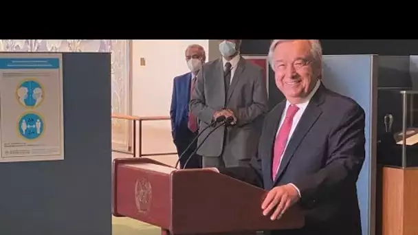 Antonio Guterres nommé pour un second mandat à la tête de l'ONU