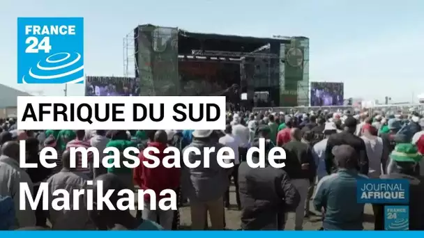 Afrique du Sud : rassemblement à Marikana, dix ans après le massacre • FRANCE 24