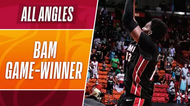 ALL ANGLES: 🚨 BAM ADEBAYO GAME WINNER! 🚨