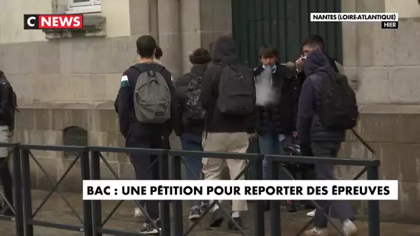 Une pétition pour reporter les épreuves du bac