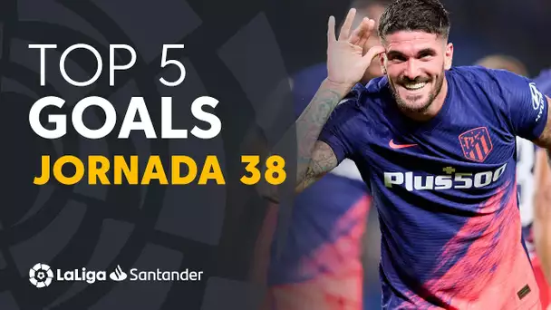 LaLiga TOP 5 Goles Jornada 38 LaLiga Santander 2021/2022