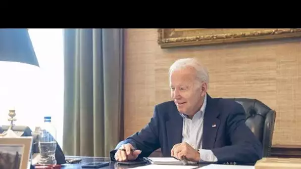 "Je vais très bien", dit Biden, positif au Covid à 79 ans