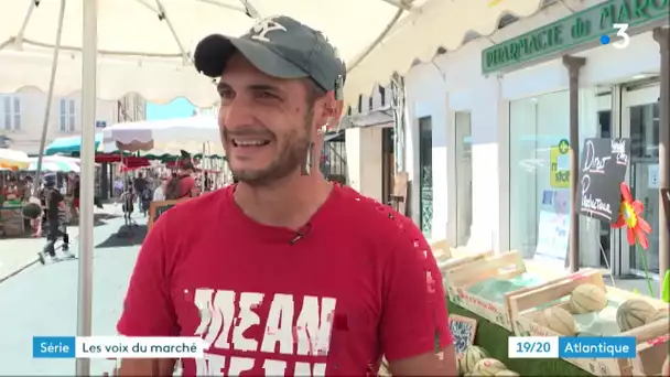 Série "Dans les allées du marché a La Rochelle" (n°4) : les voix du marché