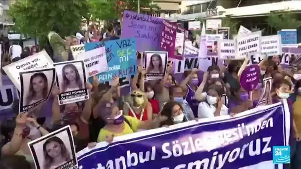 La Turquie quitte officiellement un traité protégeant les femmes, manifestations à Istanbul