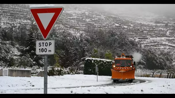 Neige en Rhône-Alpes : encore 29.000 foyers privés d'électricité