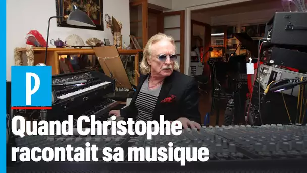 «Je ne cherche pas à faire des hits» : quand Christophe racontait sa musique