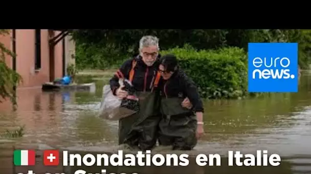 Inondations en Italie et en Suisse