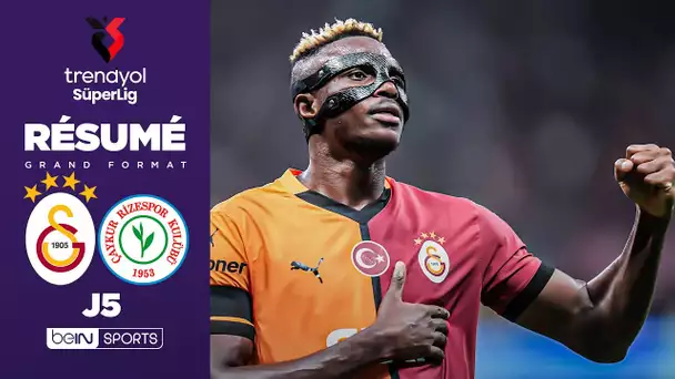 Résumé : OSIMHEN et GALATASARAY collent une MANITA à Rizespor !