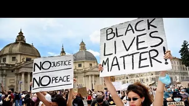 Manifestations massives contre le racisme dans le monde, des heurts dans certaines villes