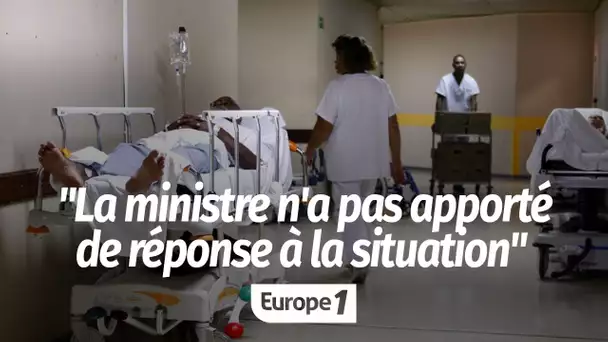 Crise nationale aux urgences : "La ministre n'a pas apporté de réponse à la situation"