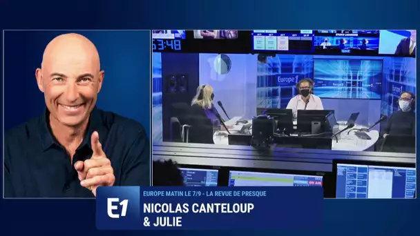 Eric Ciotti : "Marine Le Pen, elle est blonde et j'ai été brun" (Canteloup)