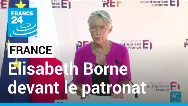 France : E. Borne appelle les entreprises à la sobriété énergétique face aux risques de pénurie