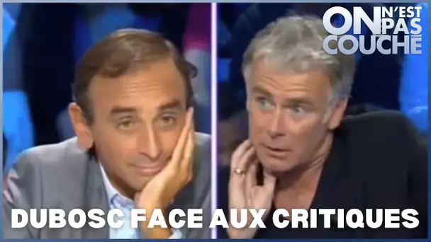 Franck Dubosc n'aime pas trop la critique "Faire du Dubosc" - On n’est pas couché 11 septembre 2010