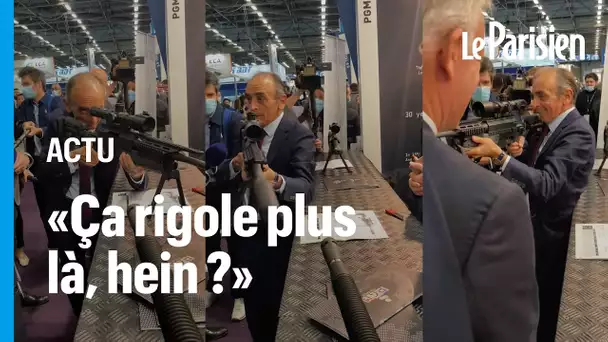 «Ça rigole plus, hein !» : la «blague» d’Eric Zemmour, fusil pointé vers la presse