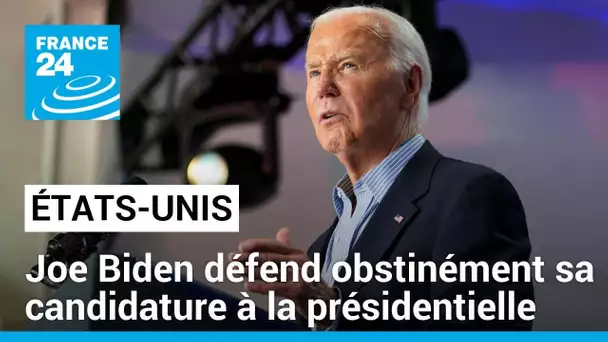 Joe Biden défend obstinément sa candidature à la présidentielle lors d'une interview cruciale