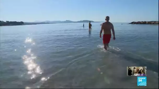 En France, des plages rouvrent mais seulement pour la baignade