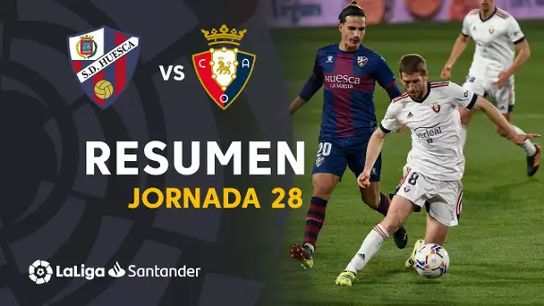 Resumen de SD Huesca vs CA Osasuna (0-0)