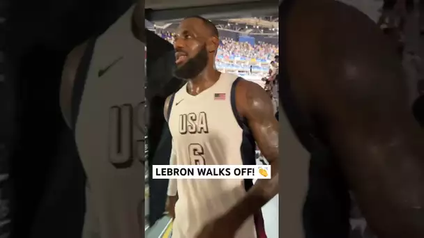 “I love the competition!” - LeBron James after his unreal performance vs Germany! 🇺🇸 | #Shorts