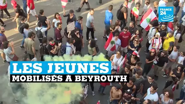 Beyrouth, les jeunes mobilisés