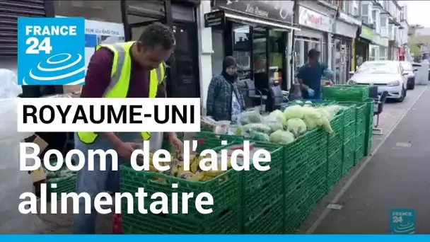 Royaume-Uni : face à l'inflation, la fréquentation des banques alimentaires explosent