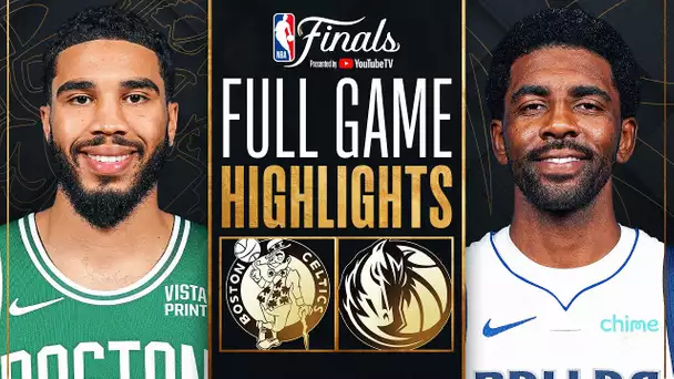 #1 CELTICS at #5 MAVERICKS | FULL GAME 3 HIGHLIGHTS | June 12, 2024