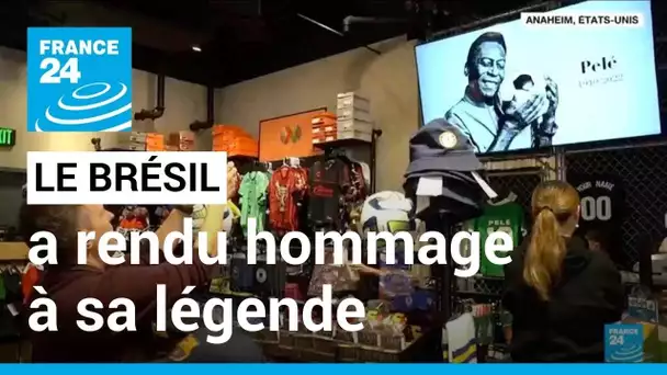 Décès du "Roi" Pelé : tout un pays a rendu hommage à sa légende • FRANCE 24