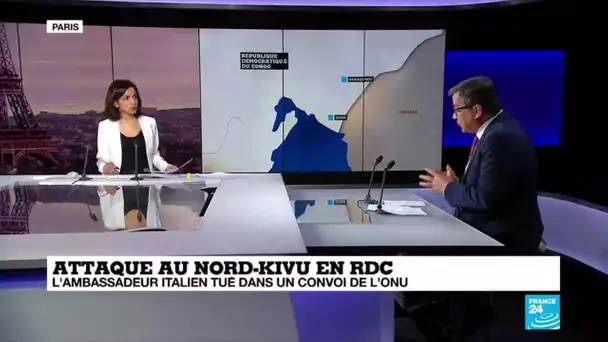 Attaque au Nord-Kivu en RDC : l'ambassadeur italien tué dans un convoi de l'ONU