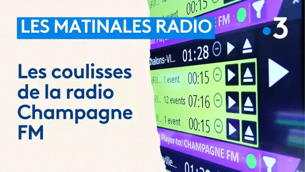 Feuilleton 2/4 : Les matinales radio, les coulisses de Champagne FM