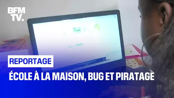 École à la maison, bug et piratage