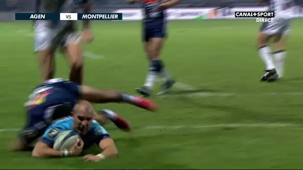 Le résumé d'Agen / Montpellier